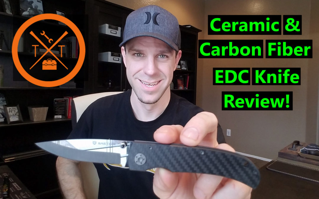 Bastion’s Ceramic & Carbon Fiber EDC Knife Review! Best EDC Knife?