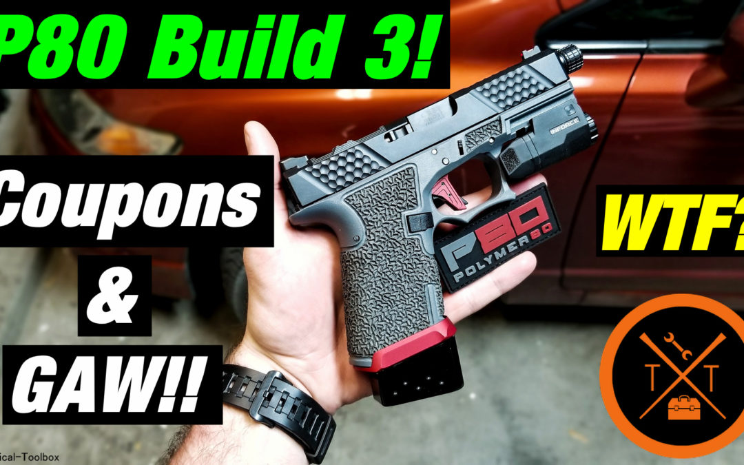Affordable Custom Glock 19 Polymer80 Frames!!