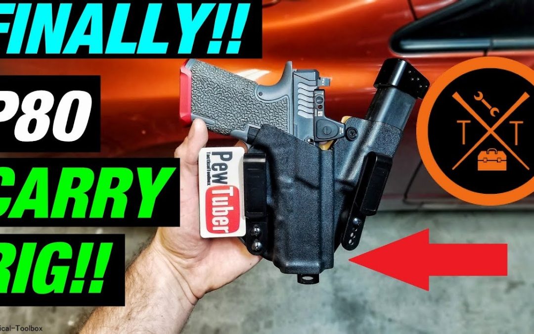 Polymer80 Appendix Carry Glock Holster!! w/Links & Codes