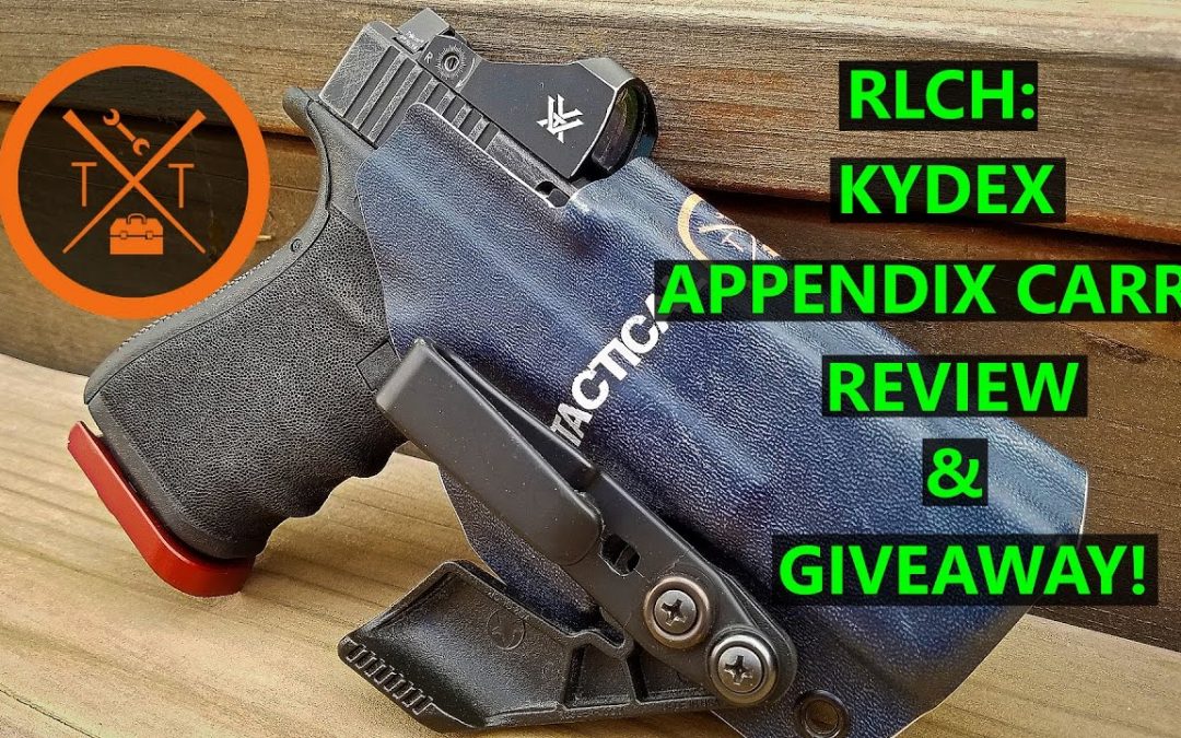 Redline Concealement Holsters: Review & Giveaway! Appendix Carry Holster
