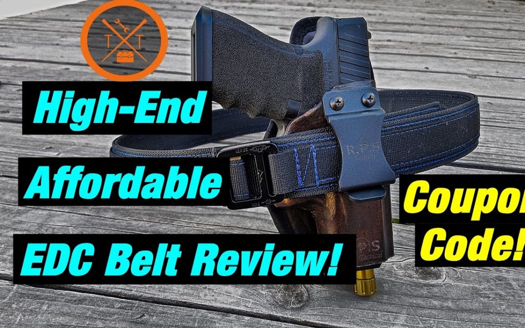 RPS Tactical EDC Belt Review: W/ Coupon Code!