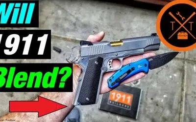 Custom 1911 Build! Part 11 // 1911 Blending Grip Safety