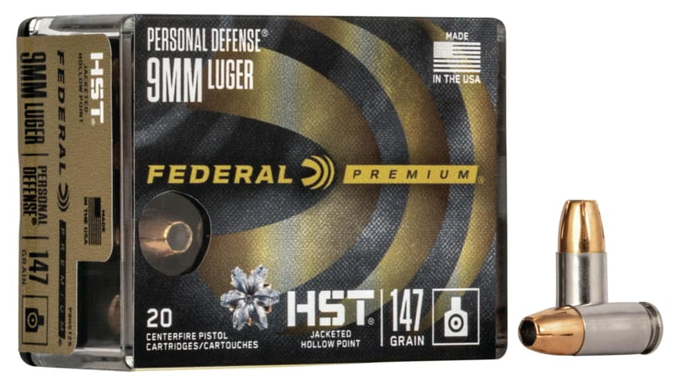 federal hst 9mm ammo