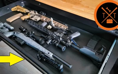 Sneaky HIDDEN Gun Storage (VIDEO)