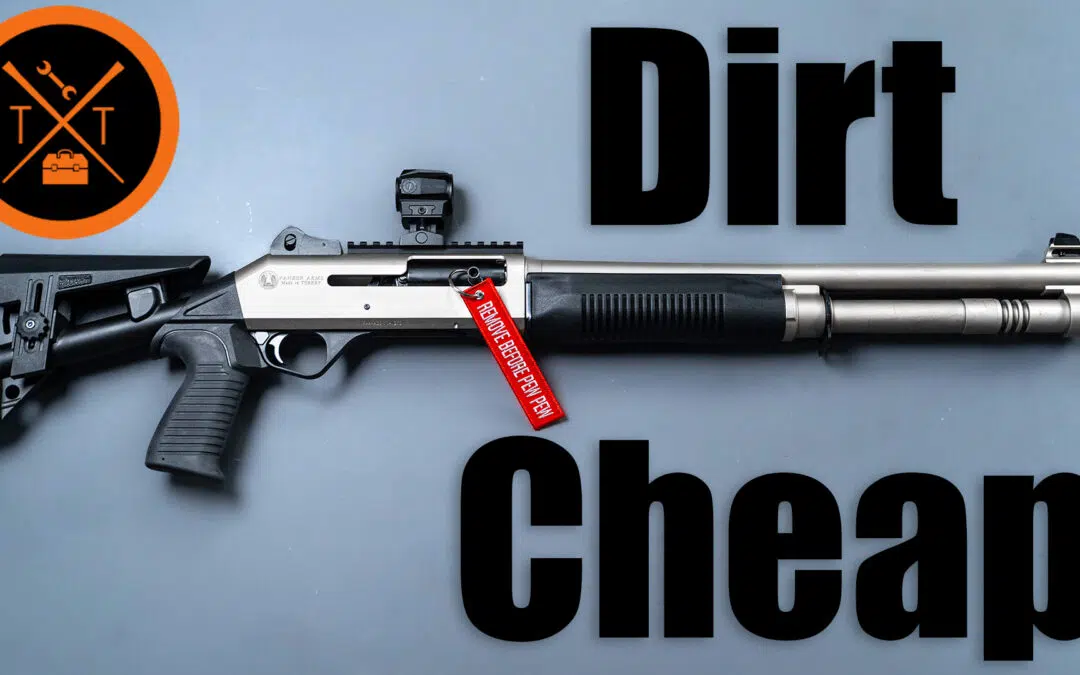 Unboxing a DIRT CHEAP Semi Auto Shotgun (PARTS LIST)