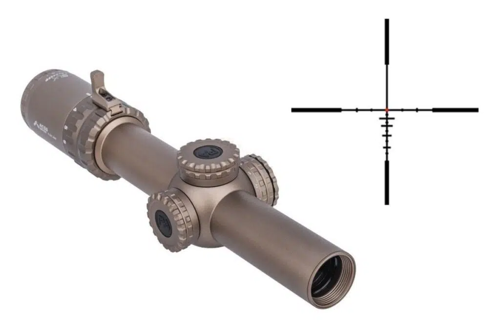 Primary Arms SLx 1-6x24 SFP Rifle Scope Gen IV - Illuminated ACSS Nova Fiber Wire Reticle